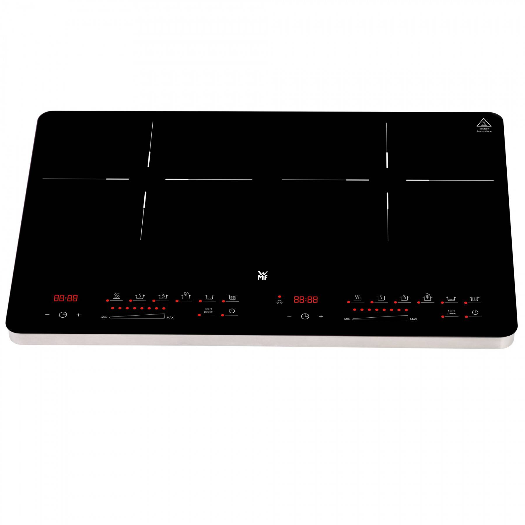 WMF 0415320011 KULT X Doppel Kochplatte (Induktion, Kochzonen: 2)