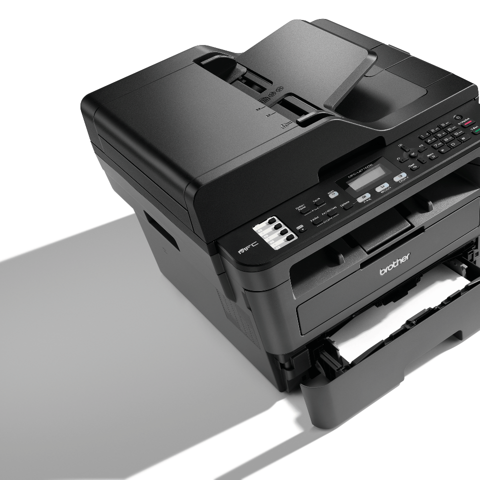 BROTHER MFC-L2710DW, S/W-Laser (MFCL2710DWG2), Multifunktionsdrucker, WLAN, Schwarz