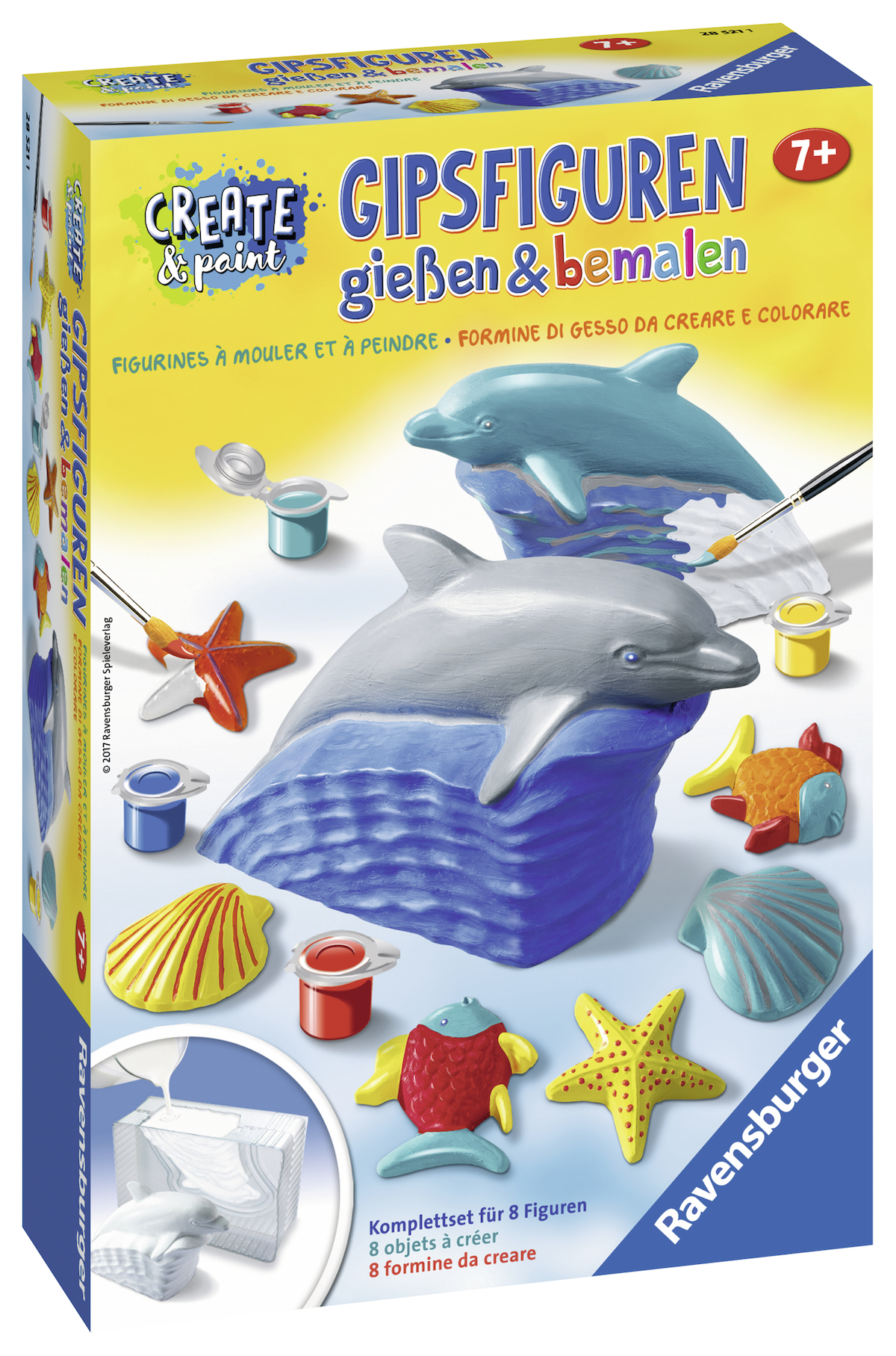 RAVENSBURGER Delfin Create & Paint