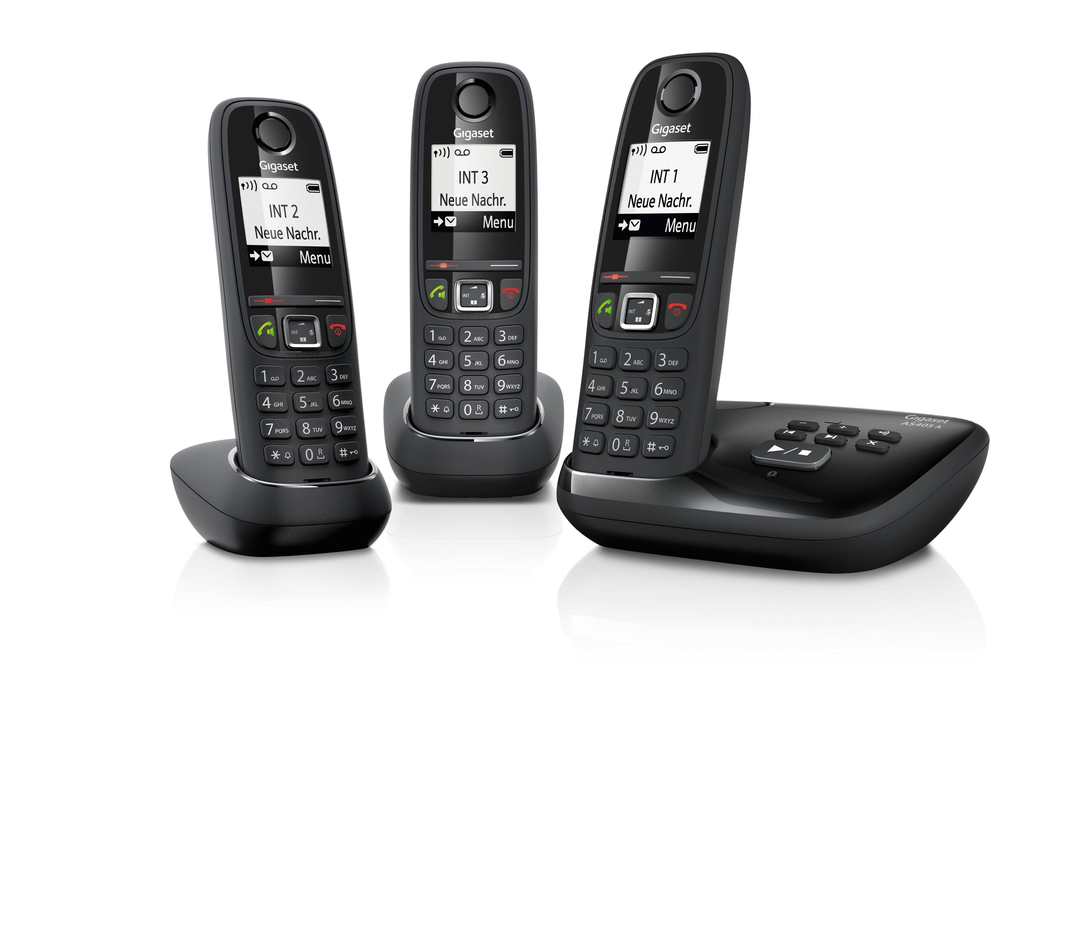 GIGASET AS405 A TRIO Schnurloses Telefon