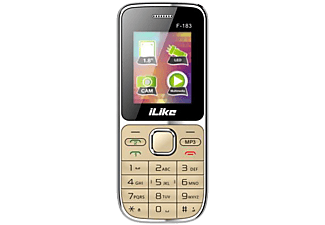 ILIKE Outlet F-183 DualSIM arany nyomógombos kártyafüggetlen mobiltelefon