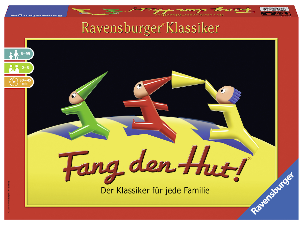 Fang den Ravensburger® Hut!® Klassiker RAVENSBURGER