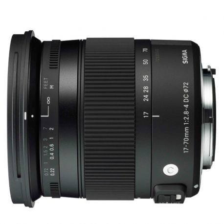 Objetivo - Sigma 17-70 mm, f/2.8-4 DC OS HSM Macro para Canon