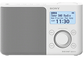 SONY XDR-S61DW - Digitalradio (DAB+, FM, Weiss)