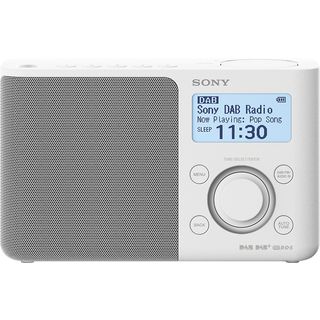 SONY XDR-S61DW - Radio digitale (DAB+, FM, Bianco)