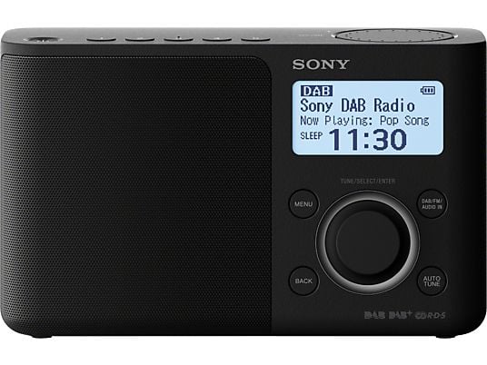SONY XDR-S61DB - Radio digitale (DAB+, FM, Nero)