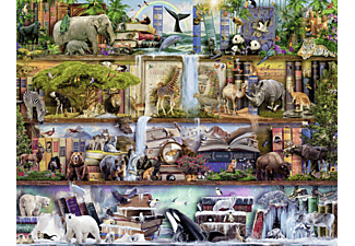 RAVENSBURGER Aimee Stewart: Großartige Tierwelt Puzzle Mehrfarbig