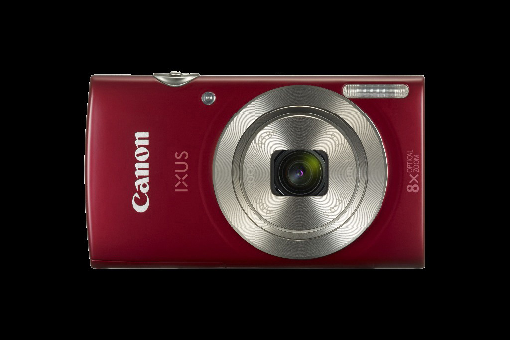 CANON IXUS 185 Digitalkamera Rot, 8fach opt. Zoom, LCD (TFT)