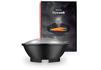 Accesorio Vaporera - Taurus My Cook, 4.5 L, 2 niveles de cocción, Incluye recetario, Negro