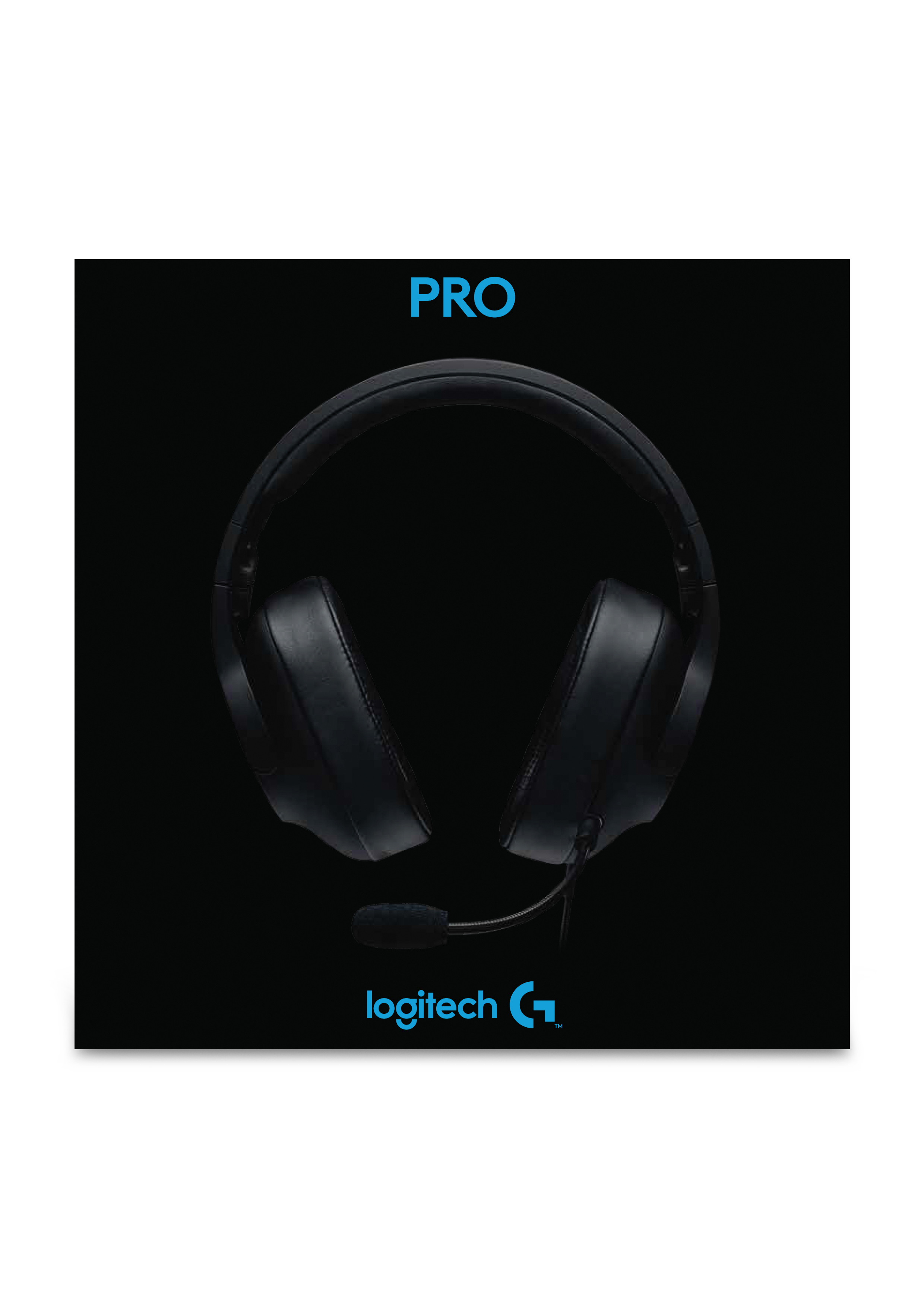 LOGITECH G Pro Gaming Headset, Over-ear Gaming Headset Schwarz