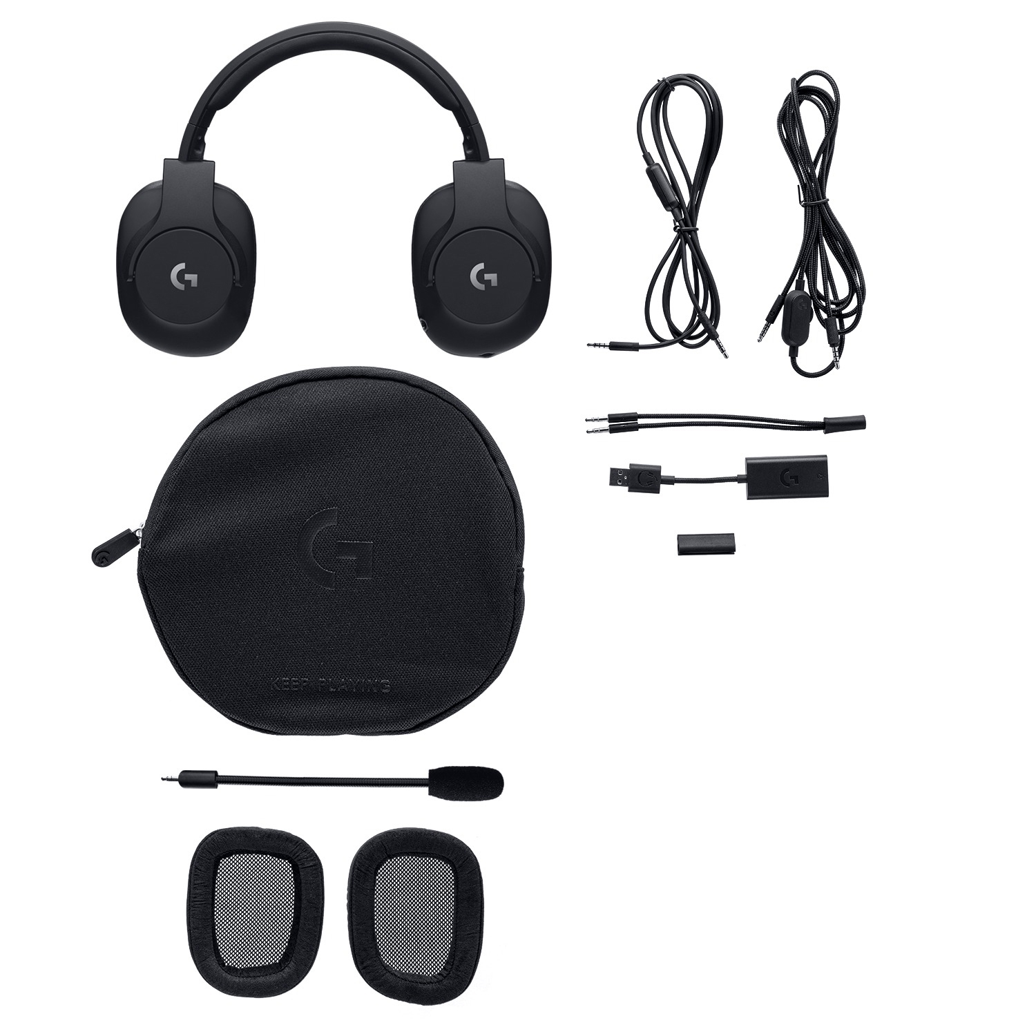 LOGITECH G Pro Gaming Headset, Over-ear Gaming Headset Schwarz