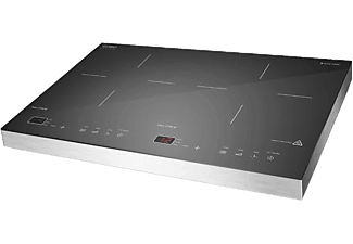 CASO S-Line 2400 - Table de cuisson induction (Noir/Acier inox)