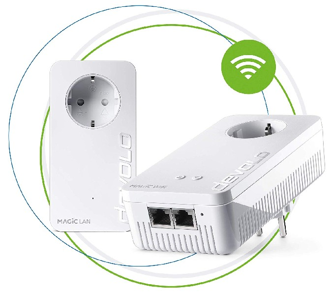 Repetidor Wi-Fi Devolo Magic WiFi, 2400 Mdps, Cobertura 500 m
