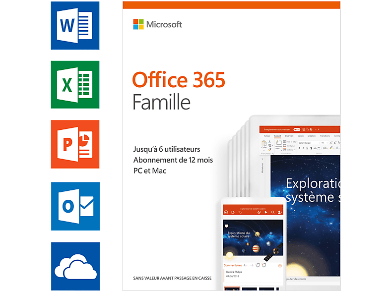 Office 365 Famille (FR) - Tot 6 gebruikers