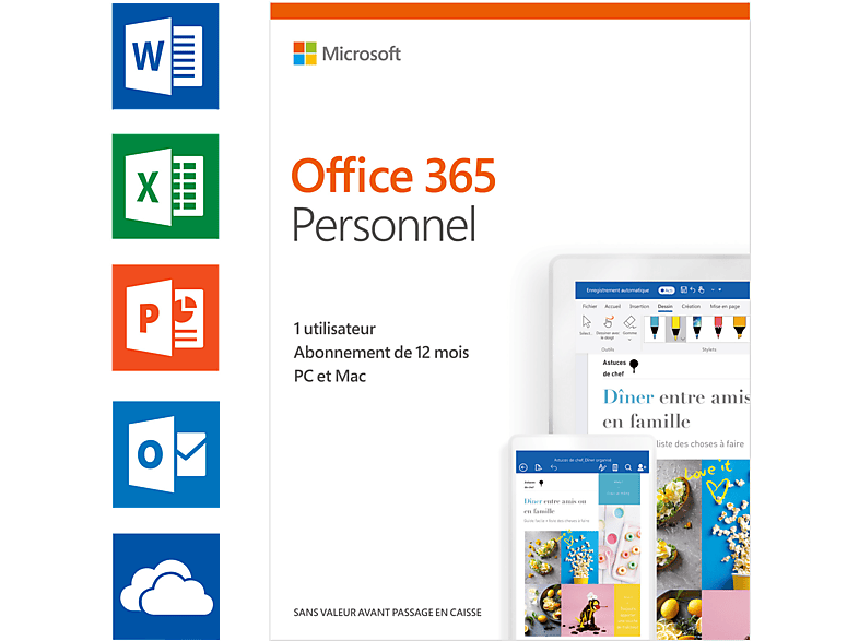 Office 365 Personal (FR) - 1 user