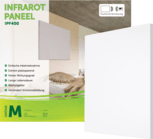 Infrarotheizung IPF 400 mit einer Fläche von 60 x 60 cm und 400 Watt Leistung