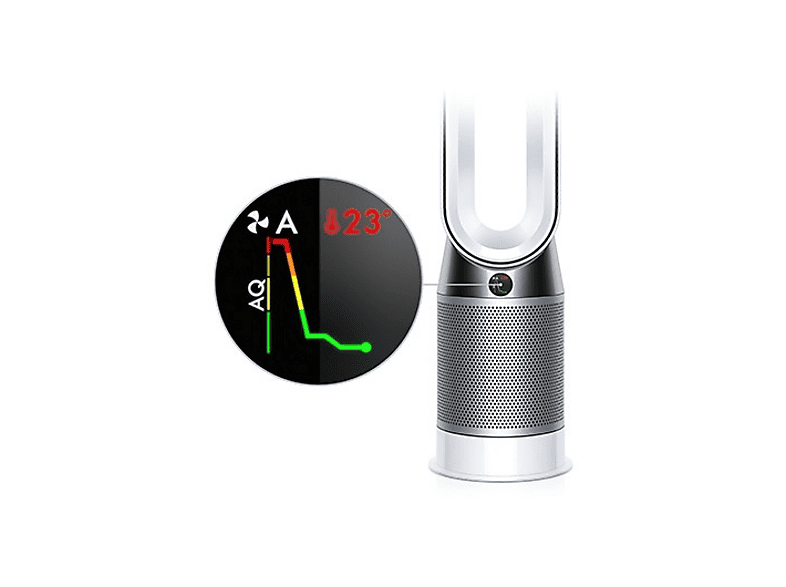 DYSON 244280-01 HP04 Pure Hot + Cool Luftreiniger Weiß/Silber (40