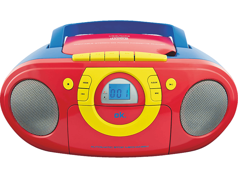 OK Radio CD/cassette portable (ORC 511 KIDS)