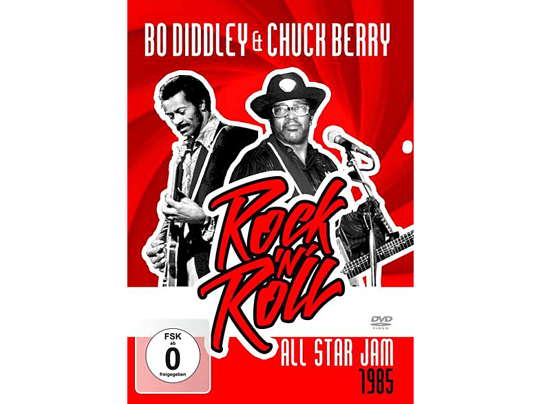 Diddley, Bo / Roll Rock\'n 1985 - Star Berry, Chuck - Jam (DVD) All