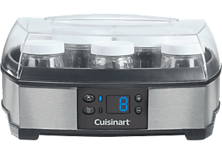 CUISINART YM400E YOGURT&KÄSE MAKER – Joghurtbereiter (Silber/Schwarz)