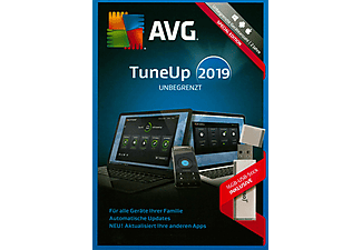 AVG TuneUp Unbegrenzt 2019 - USB Edition - PC/MAC - Deutsch
