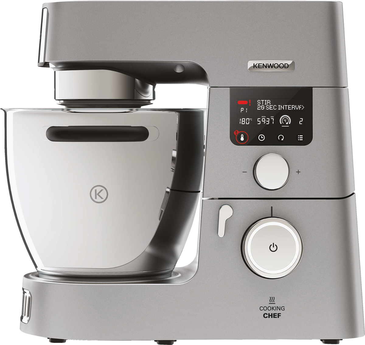 KENWOOD Cooking Chef Gourmet KCC9040S - Robots culinaires avec fonction de cuisson (Argent)