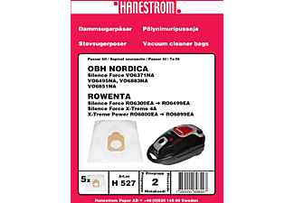 HANESTRÖM H527 Dammsugarpåsar OBH Nordica Rowenta 5-pack