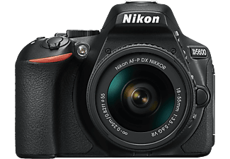 NIKON Nikon D5600 + AF-P DX NIKKOR 18–55 MM 1:3,5–5,6 G VR - Fotocamera reflex Nero