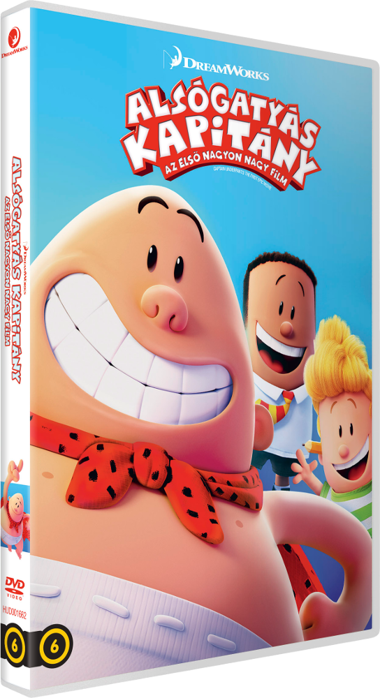 Alsógatyás kapitány: Az első nagyon nagy film (DreamWorks gyűjtemény) (DVD)