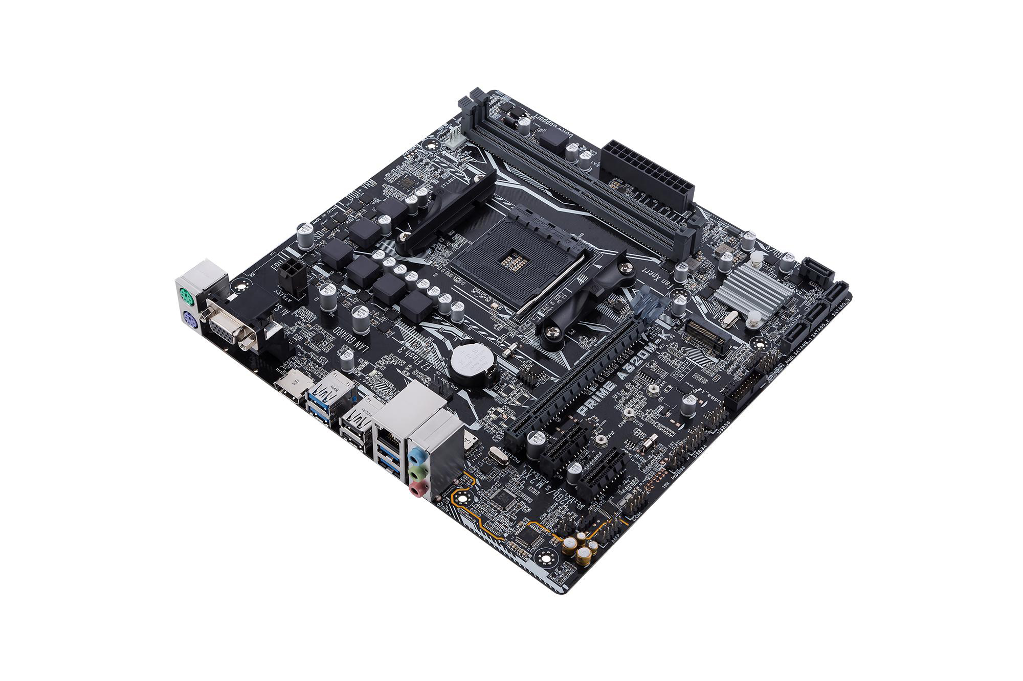 ASUS Prime A320-K Mainboard Schwarz
