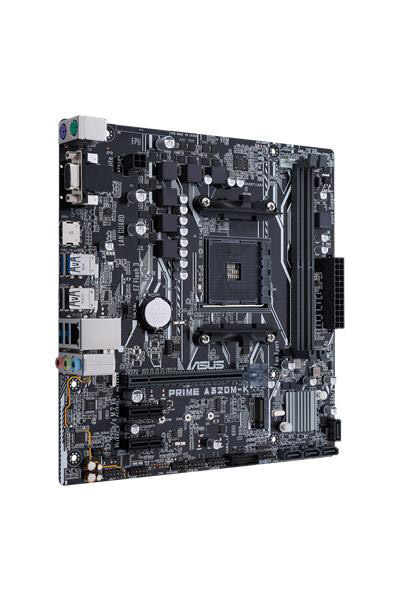 ASUS Prime A320-K Mainboard Schwarz