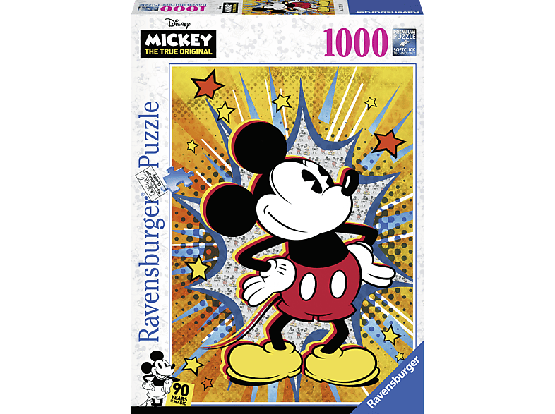 RAVENSBURGER Retro Mickey Puzzle Mehrfarbig