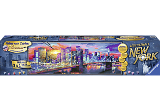 Ravensburger Leuchtendes New York Malen Nach Zahlen Mehrfarbig Mediamarkt