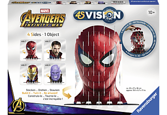 RAVENSBURGER 4S Vision Avengers Infinity War Spiderman 3D Puzzle Mehrfarbig