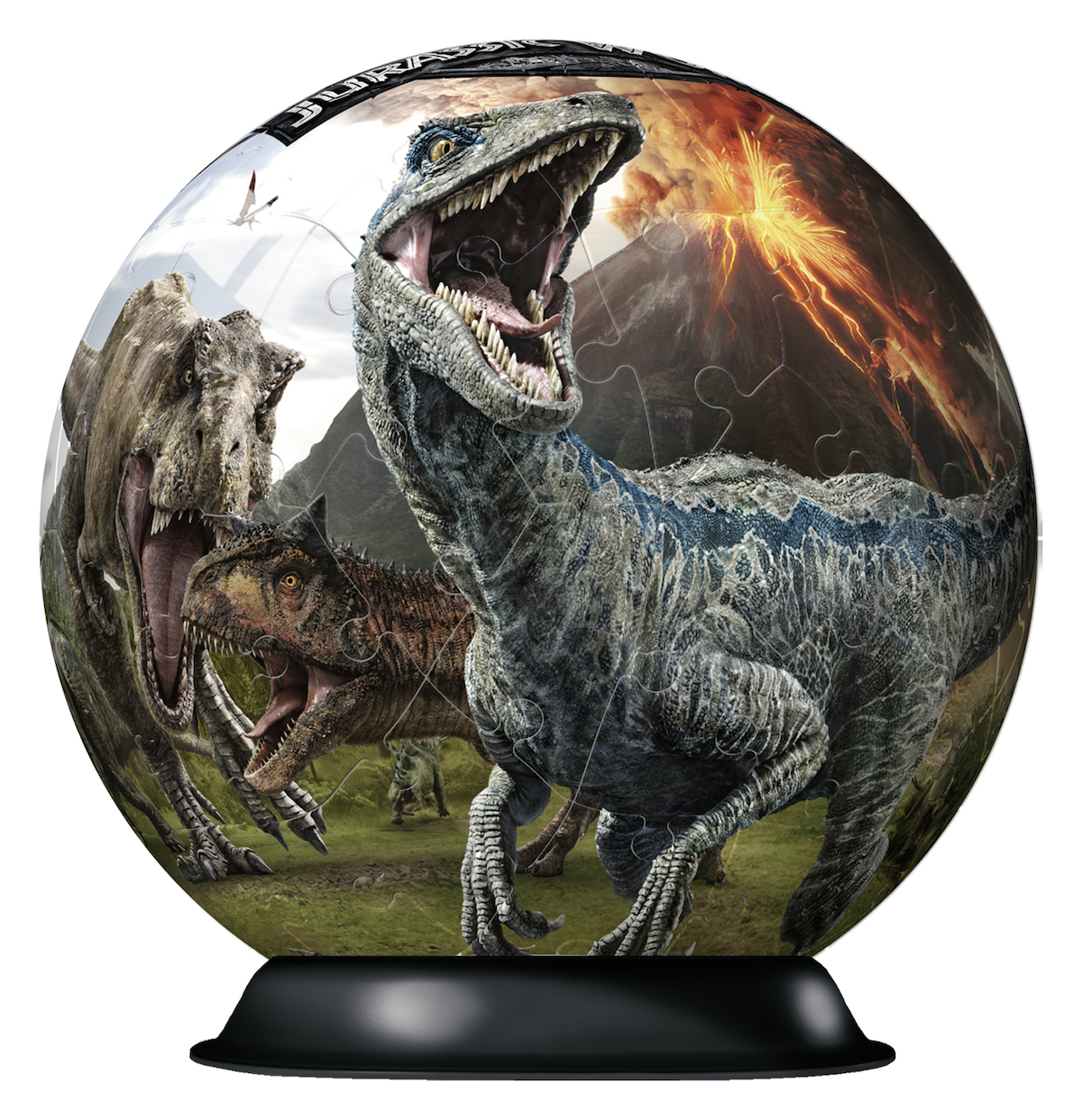 Puzzle RAVENSBURGER 3D Mehrfarbig Jurassic World 2