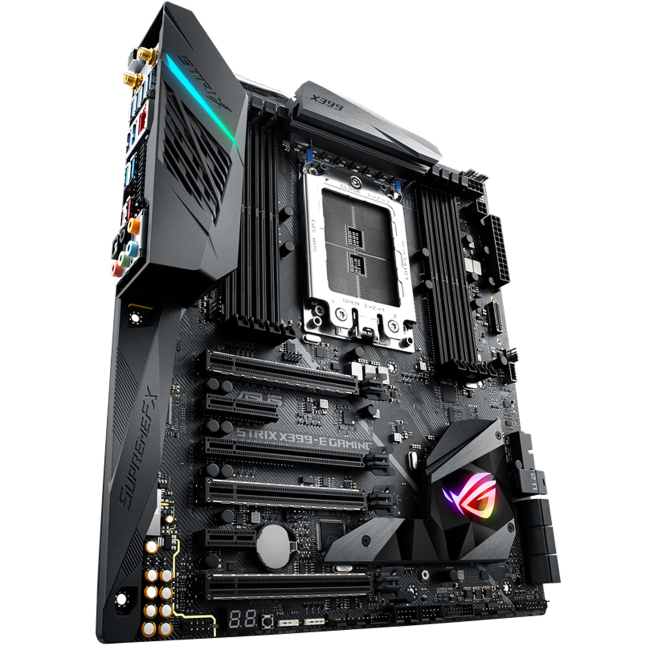 ASUS ROG Strix X399-E Gaming Mainboard  Schwarz 