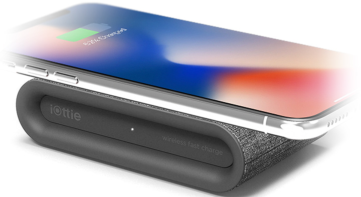 IOTTIE iON Wireless Plus  - Pad de charge rapide (Gris)