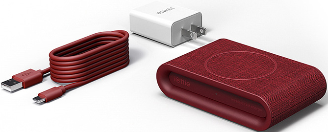 IOTTIE iON Wireless Plus  - Fast Charging Pad (Rot)