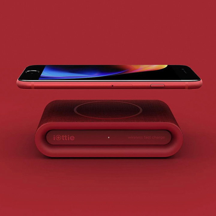 IOTTIE iON Wireless Plus  - Fast Charging Pad (Rot)
