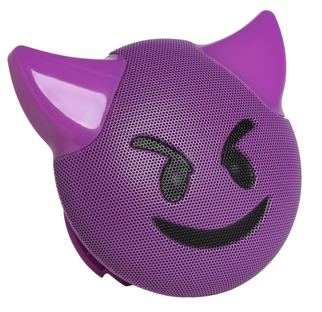 HMDX Jamoji Trouble - Haut-parleur Bluetooth (Violet)