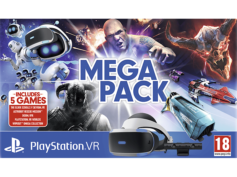 SONY PlayStation VR Megapack PlayStation VR PlayStation Camera 5 Spiele VOUCHER