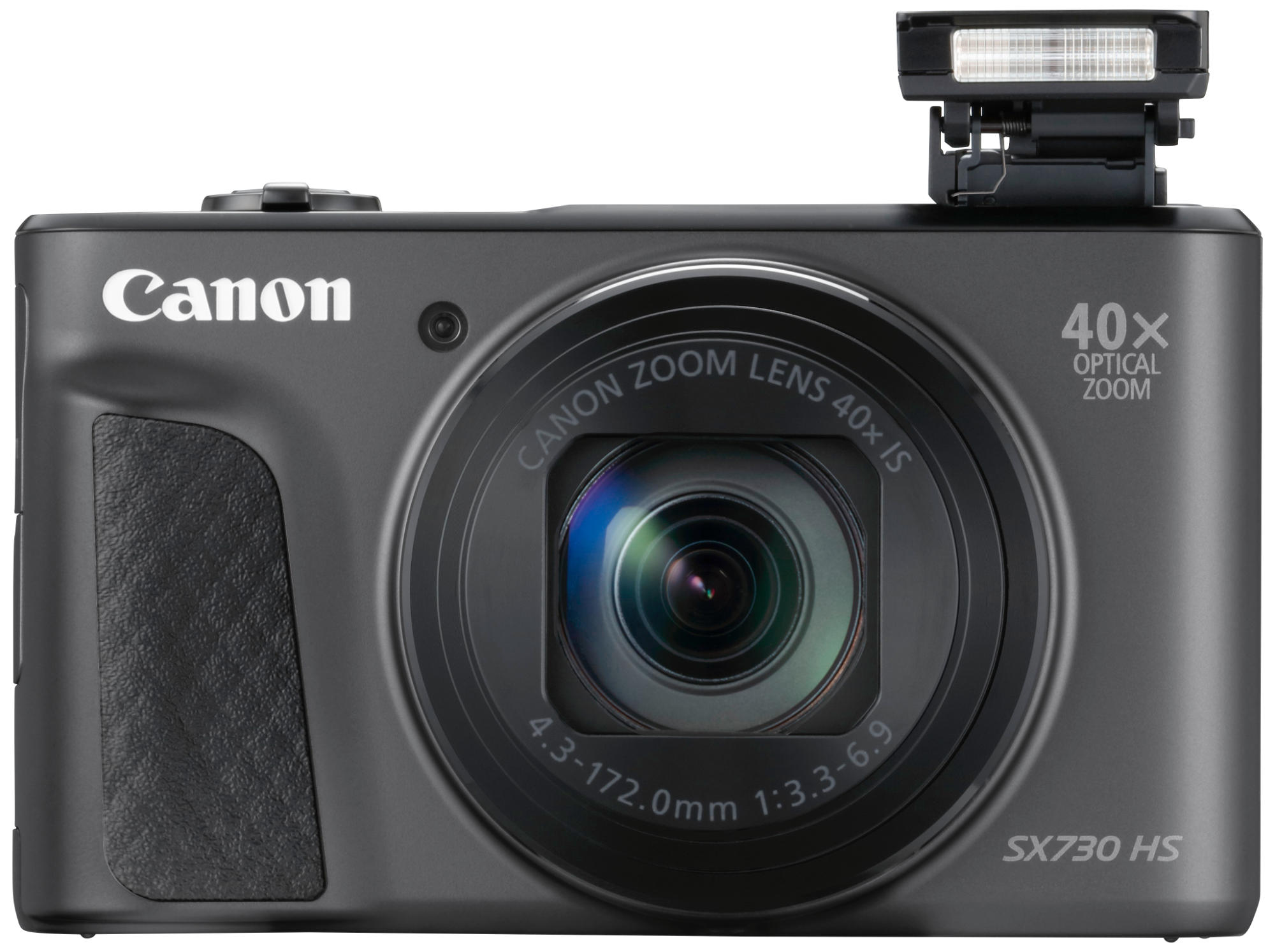 Cámara - Canon PowerShot SX730 HS, Sensor CMOS, 20.3 MP, Vídeo Full HD, Zoom óptico 40x, Wi-Fi,