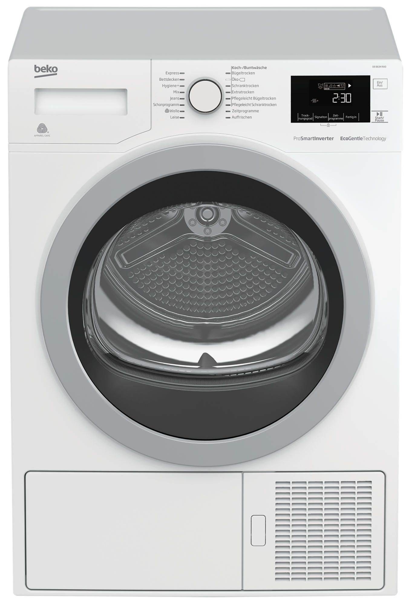 BEKO DE 8634 RX 0 Trockner (8 kg, A+++, Weiß)