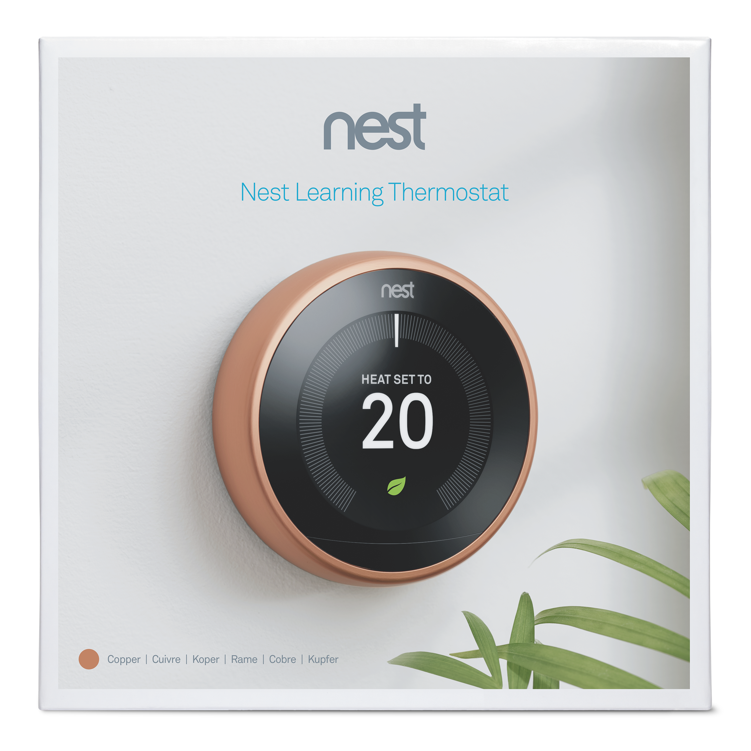 GOOGLE NEST Learning Thermostat (3e generatie)