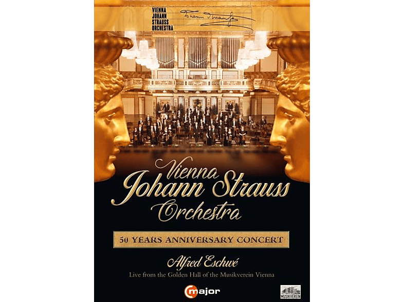 Wiener Johann-strauß-orchester - 50 Years Anniversary Concert  - (DVD) | Musik-DVD & Blu-ray