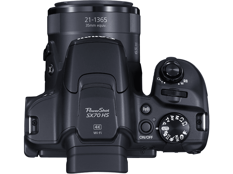 Canon　PowerSｈot　SX70　HS CANON Canon Powershot SX70 HS Zwart | MediaMarkt