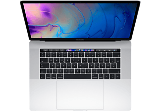 APPLE MacBook Pro (2018) - Ordinateur portable (15.4 ", 256 GB SSD, Silver)