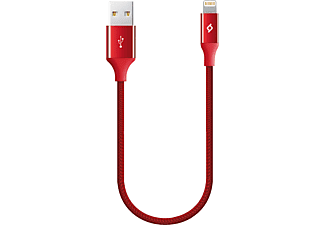 TTEC 2DK28K AlumiCable Mini 30cm Şarj ve Data Kablosu Kırmızı