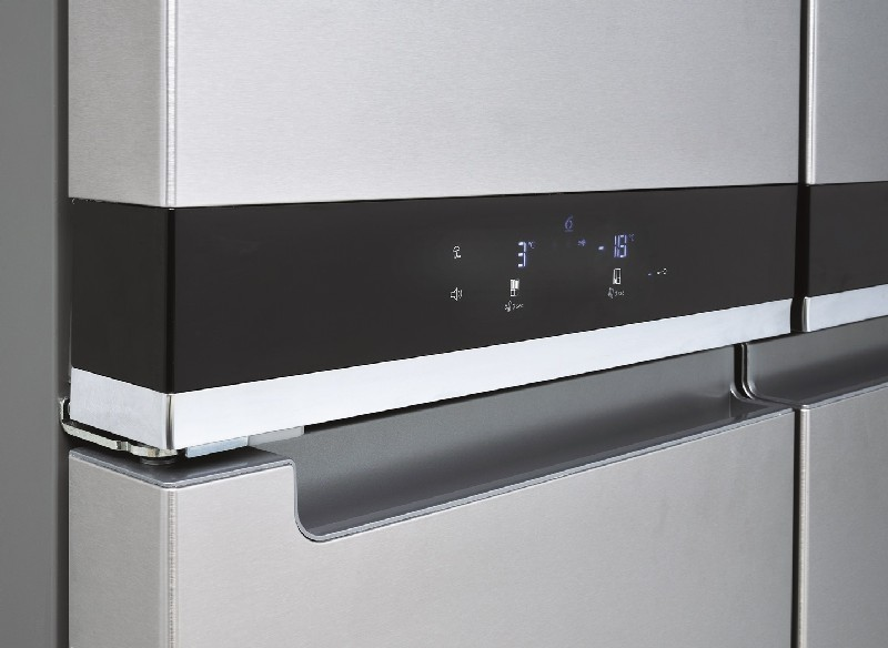 Frigorífico americano - Whirlpool WQ9E1L, Dos puertas, 589 L brutos, Total No Frost