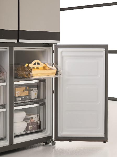 Frigorífico americano - Whirlpool WQ9E1L, Dos puertas, 589 L brutos, Total No Frost